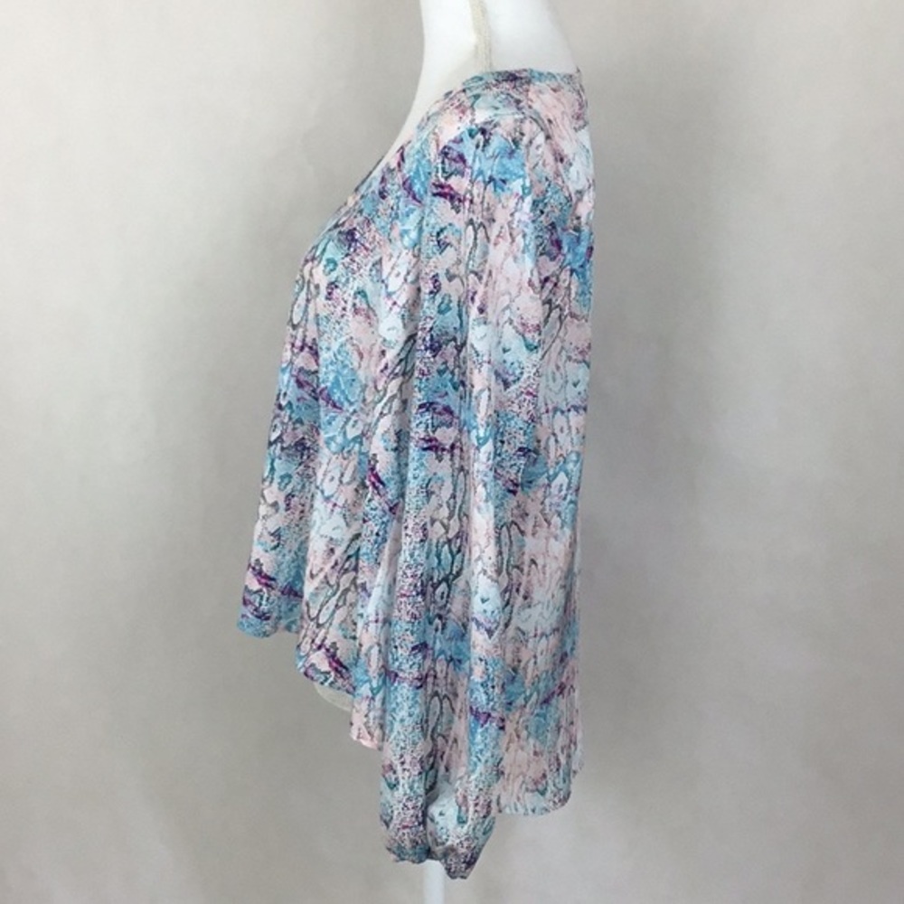 Lovers + Friends Pastel Python Blouse - image 6